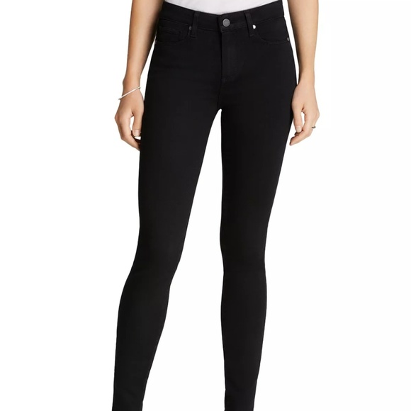 PAIGE Denim - NEW- PAIGE Hoxton Ultra-Skinny Jeans, Black 26
